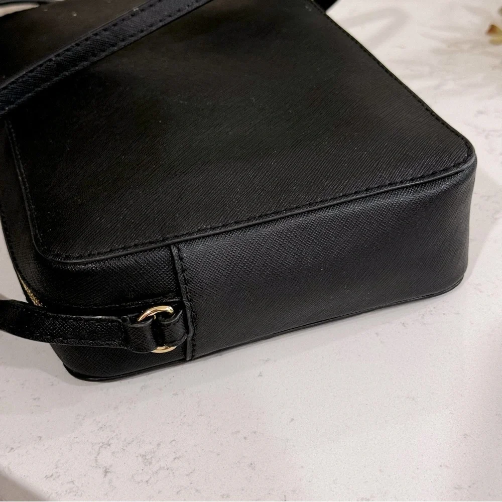 Michael Kors Sandrine Stud MK Crossbody Bag Purse Saffiano Leather